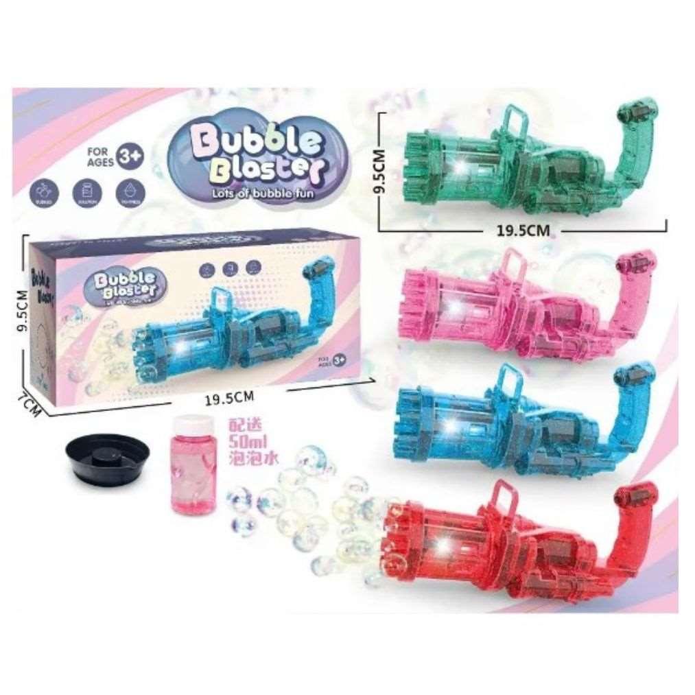 Pistolet à Bulles couleurs - Esprit Jouets Livraison en Tunisie - Jouets Pas Chers